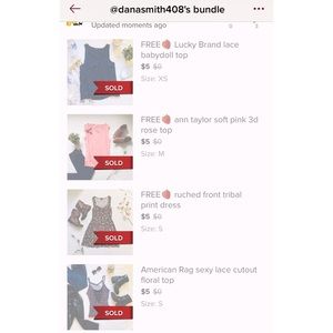 Bundle Reserved for danasmith408 only